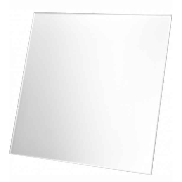 Saténový Skleněný Ventilátor, Stříbrný, Zpožděný, Časový Spínač, Časovač Fi 100