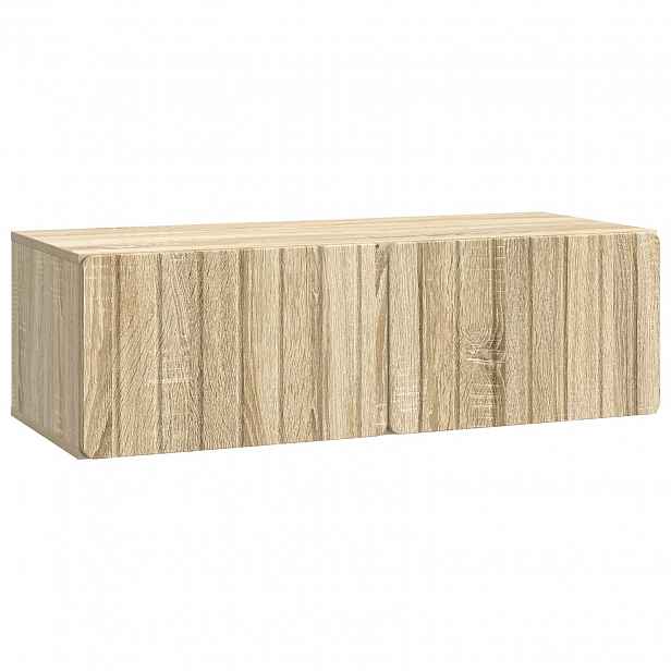vidaXL Nástěnná TV skříň 98 x 41 x 30 cm Dub sonoma Kompozitní dřevo