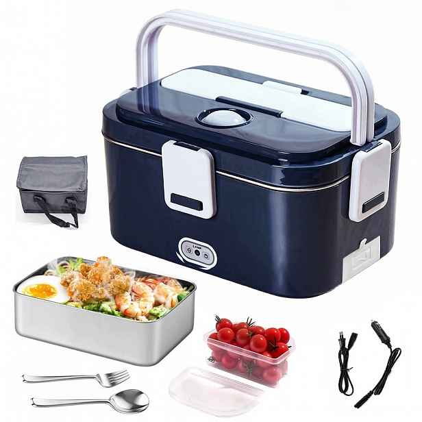 Elektrický Vyhřívaný Obědový Box, Přenosná Nádoba Na Jídlo, Oběd, 1.8 L