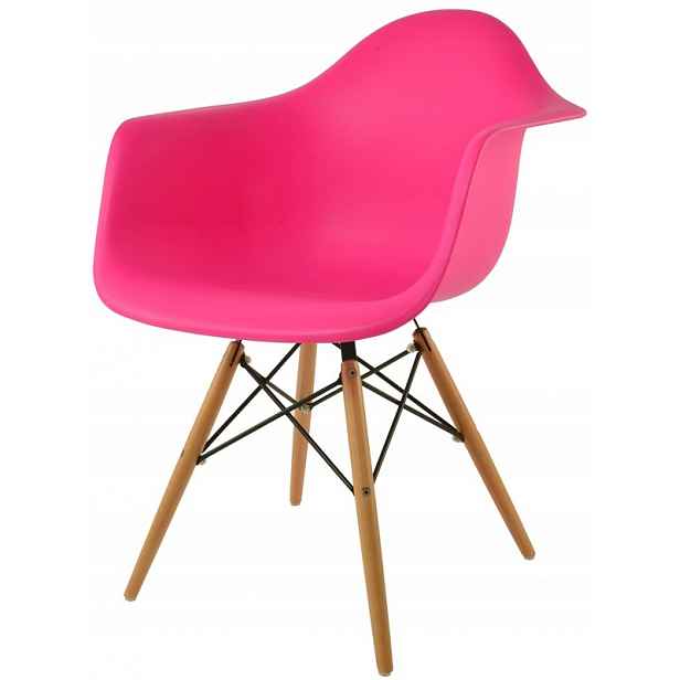 Křeslo Dankor Design Daw Spousta Barev Silná Růžová