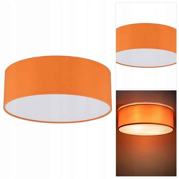 Stropní Svítidlo oranžový Nicola pro milovníky designu v kanceláři Tk Lighting