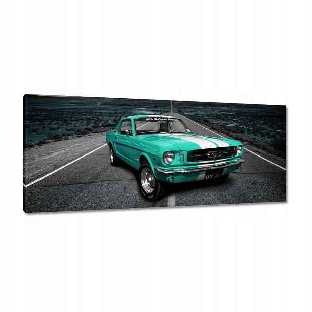 Obrazy 100x40 Tyrkysové auto Ford