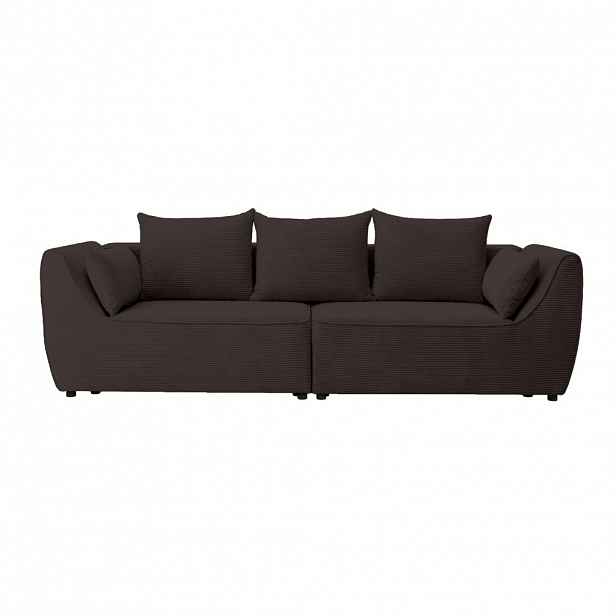 Fedve SOFA GRABO s funkcí spaní, Hnědá