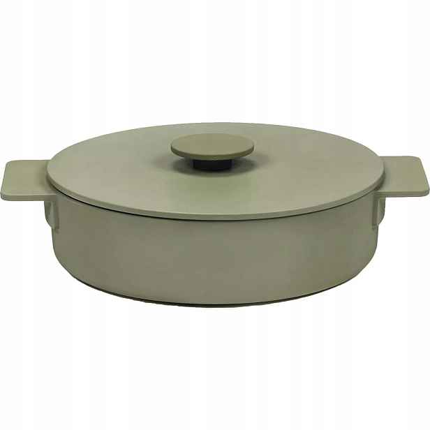Hrnec Serax Surface L 2,6 l, camo zelená
