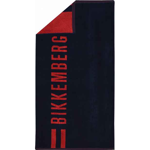 Bikkembergs Plážový Ručník BKK3MTW01 Navy velký koupací ručník
