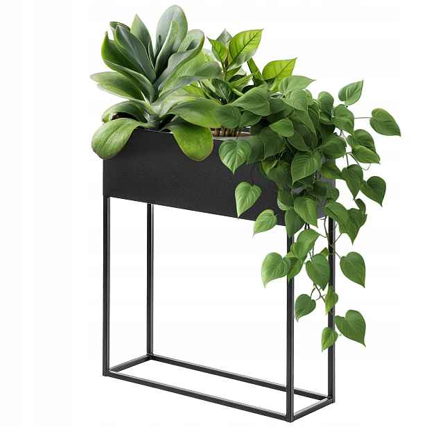 Držák Na Květináč Stojan Na Květiny Loft Kovový Stojící Květináč Květináč 60x70 cm