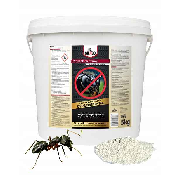 Prášek proti mravencům Cipdust 5 kg Cypermetrin