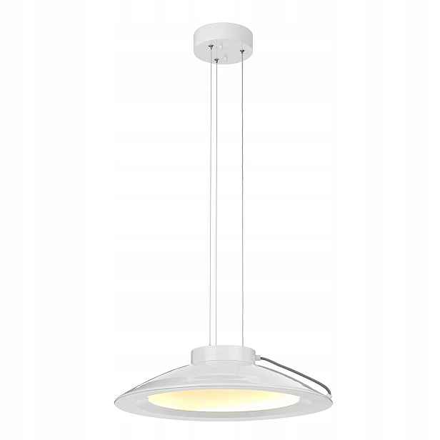 Elstead Závěsná Led lampa Evropa Ø50 cm 36 W Bílá Moderní