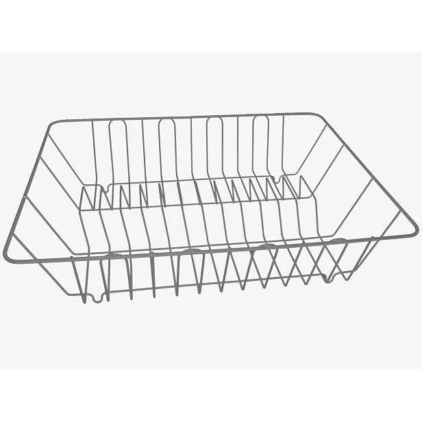 PROHOME - Odkapávač na nádobí 45x35x10cm drátěný W6645-G
