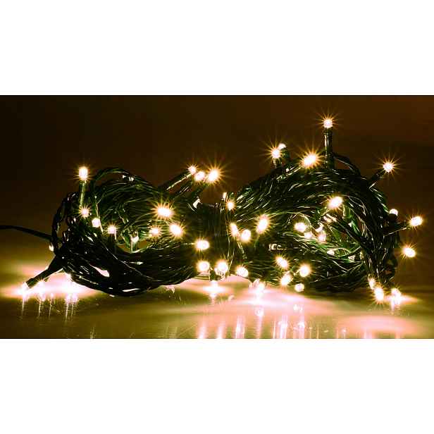 Vánoční osvětlení na stromeček s rampouchy LZS-ECO-LED-300, teplé