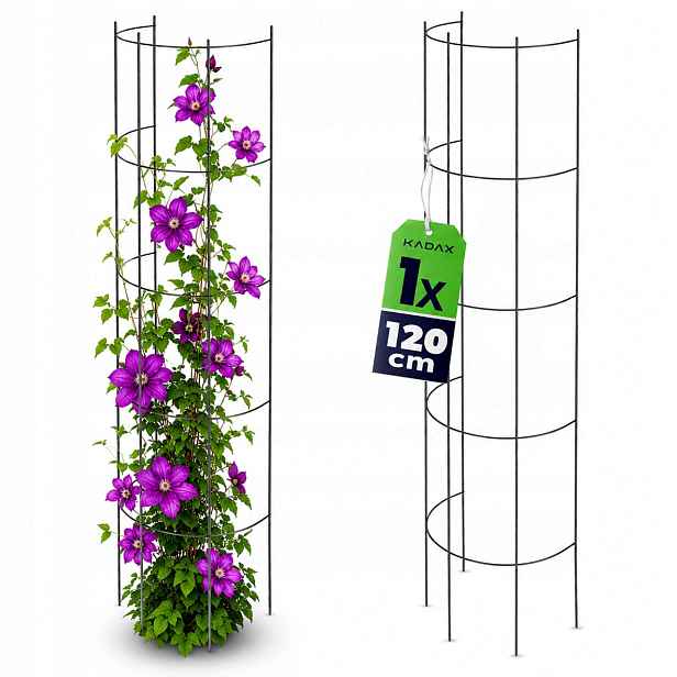 Zahradní Pergola 120 cm Na Květiny Růže Kovová Podpěra Na Květiny Sloup
