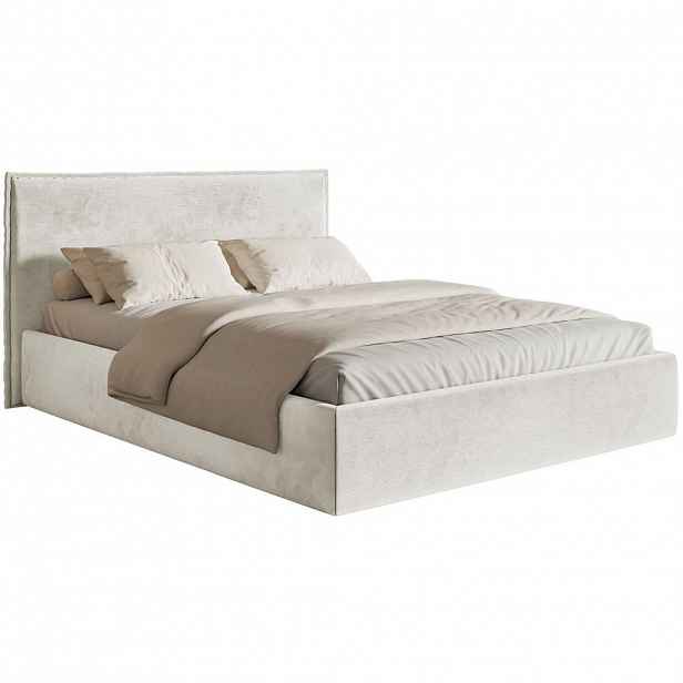 Selsey ČALOUNĚNÁ POSTEL Softie Slim greige velur 140x200