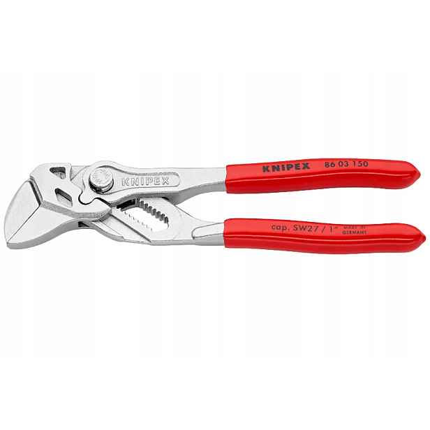 Nastavitelné kleště-klíč Knipex chromované potažené 150 mm