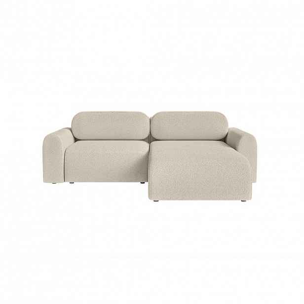 Fedve ROHOVÁ SOFA LOME MINI s funkcí spaní, Béžová