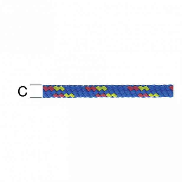 Pp-šňůra jádro pleten 4mm