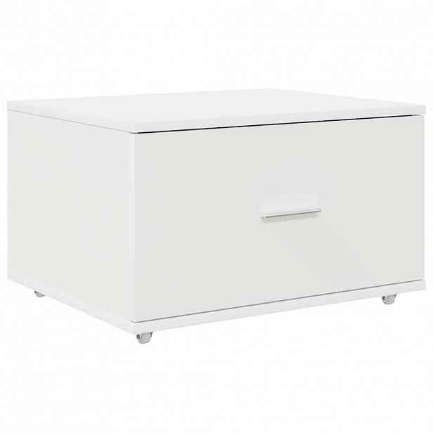 vidaXL Skříň se zásuvkami 55 x 45 x 31 cm Bílá