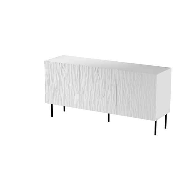 HALMAR Komoda Jungle 152 cm bílá/černá
