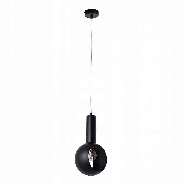 Stropní lampa Vitrum černá ocelová E27 15W nastavitelná pro Sigma osvětlení