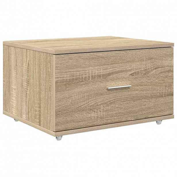 vidaXL Skříň se zásuvkami 55 x 45 x 31 cm Sonoma dub