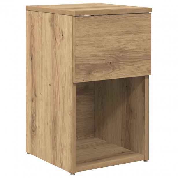 vidaXL Zásuvka pod postel Dub artisan 29 x 31,5 x 49 cm