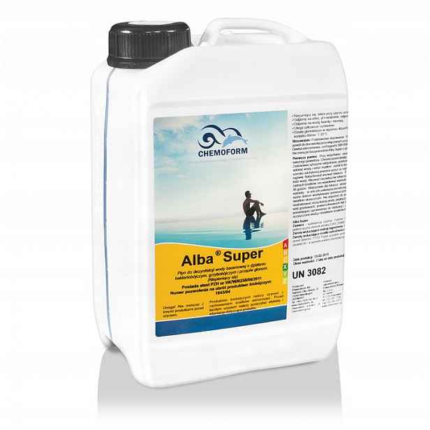 Alba 3L Protiřasový Prostředek Chlor Chemie Bazén Proti Řasám