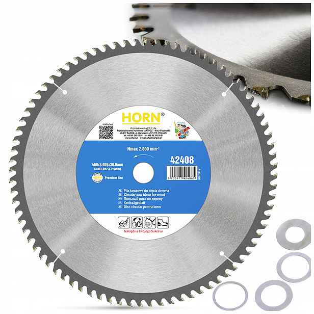 Kotouč Na Dřevo 400x30 mm 80 zubů Kotoučová Pila Pro Krajiny Řezání Dřeva