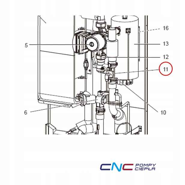 Mitsubishi 290550 S70C64266 Snímač průtoku Flow Sensor pro tepelné čerpadlo
