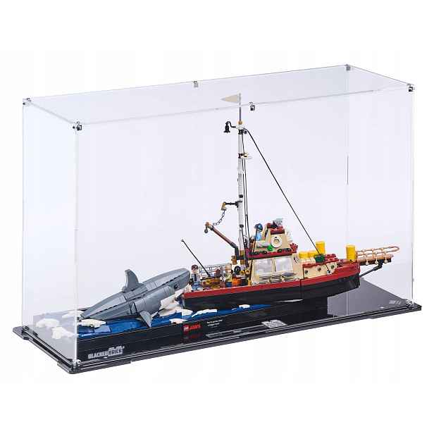 Vitrína Blacked Brick pro Lego 21350 Ideas Čelisti