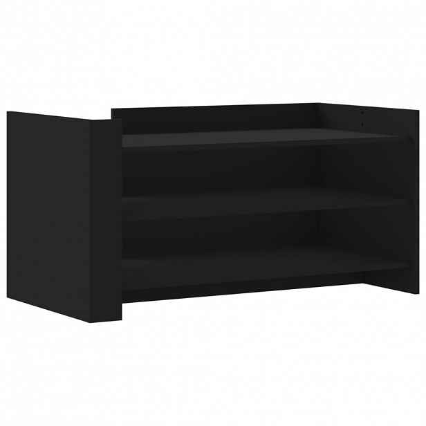 vidaXL Konferenční stolek černý 100 x 50 x 50 cm kompozitní dřevo