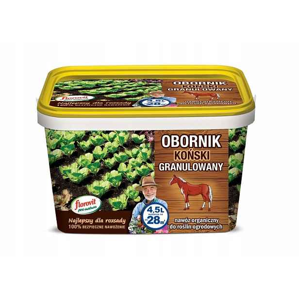 Florovit – granulovaný koňský hnůj Pro natura