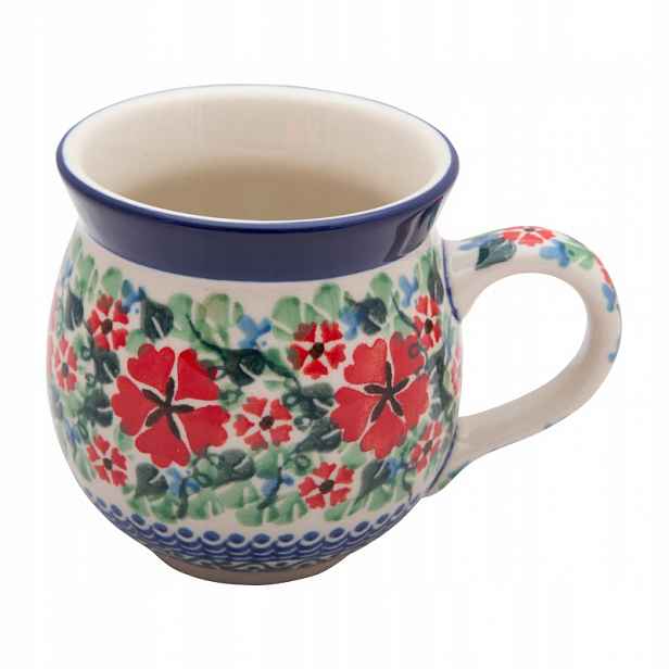 Hrnek český barel 330 ml Umělecká keramika Bolesławiec U1954 Ornament