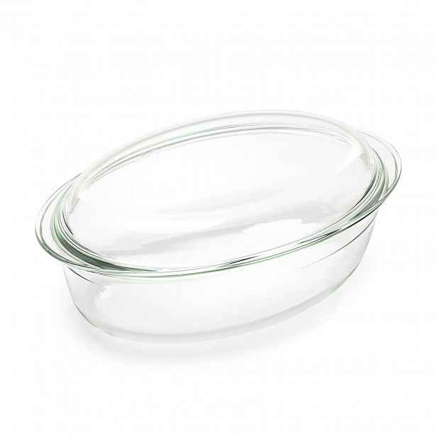 Oválný skleněný pekáč s víkem Rosmarino Bake&Go – 4000 ml