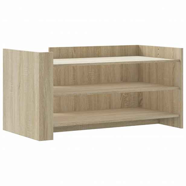 vidaXL Konferenční stolek dub sonoma 100 x 50 x 50 cm kompozitní dřevo