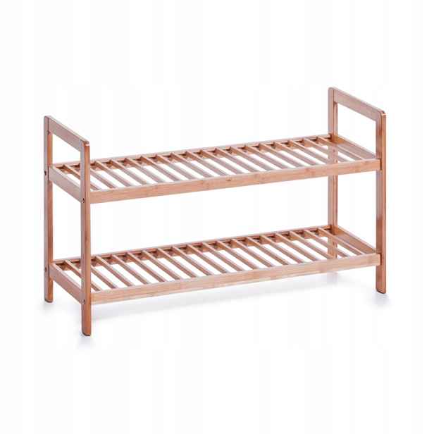 Botník bambus 2 police 70x26x40cm