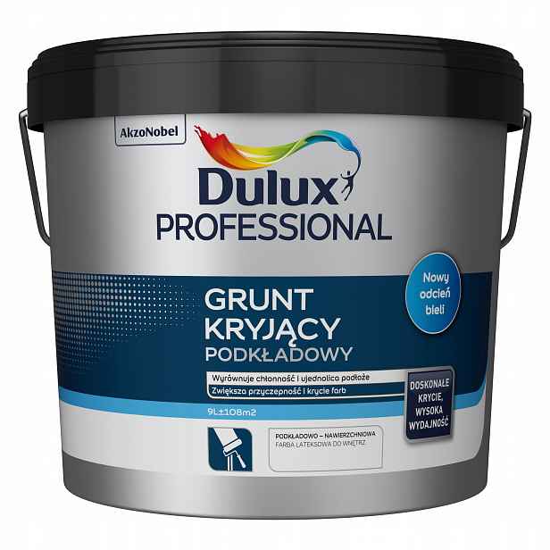 Dulux Profesionální Podkladový Krycí Nátěr 9 L Bílý