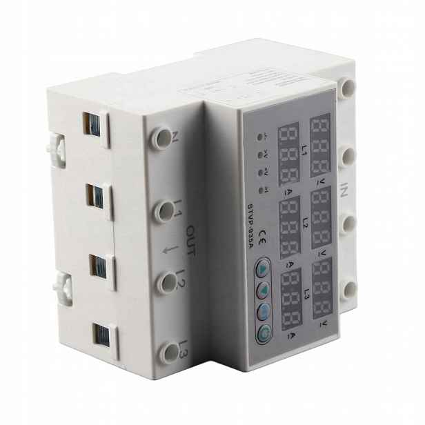 Omezovač Přepětí Přepěťová Ochrana 3-FÁZOVÁ AC220 380V 63A