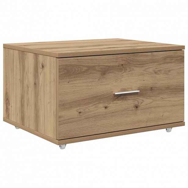 vidaXL Skříň se zásuvkami 55 x 45 x 31 cm Artisanový dub
