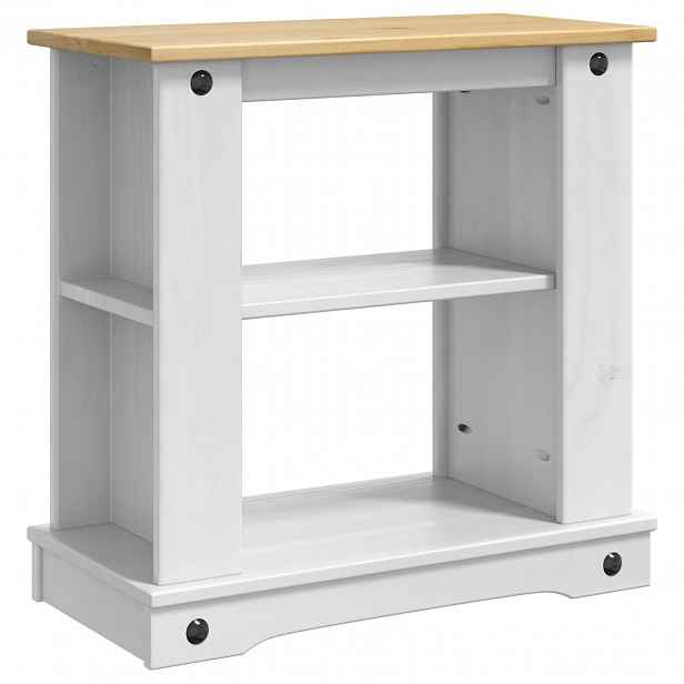 vidaXL Stojan na akvárium CORONA Bílá a hnědá 60 x 30 x 60 cm 150 kg