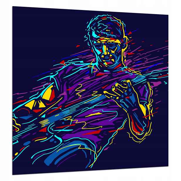 Skleněná Deska Ochranná Deska 60x65 Hudba
