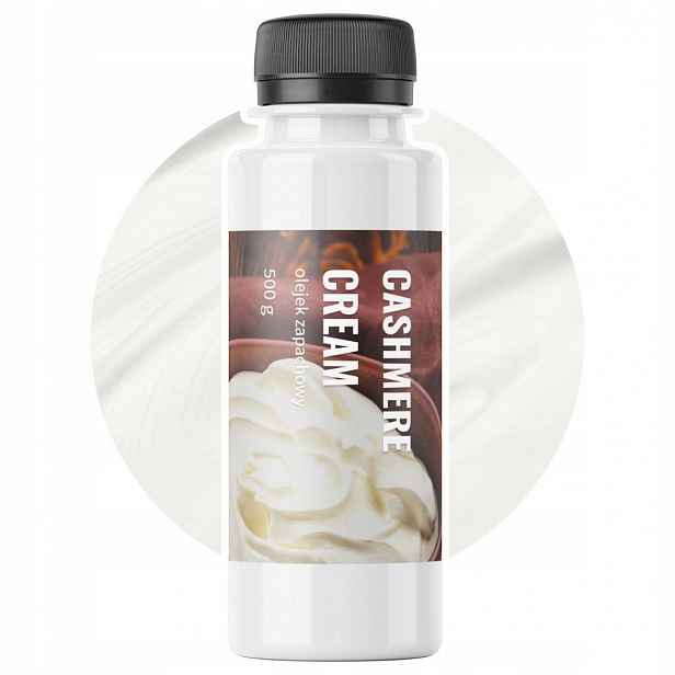 Kašmírový vonný olej Cashmere Cream na svíčky a mýdlo 500 g