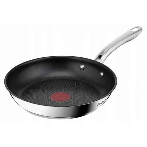 Pánev Tefal 28 CM Titanová Indukce Inox Nerezová Ocel Plyn