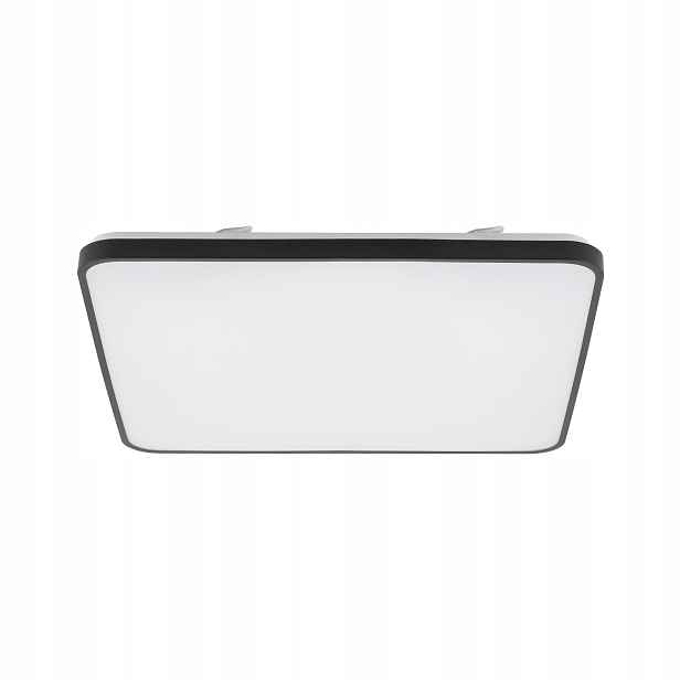 Stropní Svítidlo koupelnový čtvercový černý moderní Led 3000K 64 cm Nowodvorski