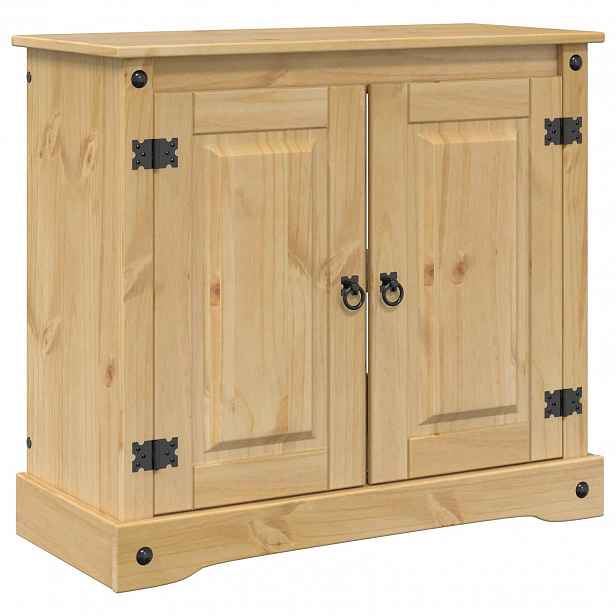 vidaXL Stojan na akvárium CORONA Hnědá 81,5 x 37 x 73 cm 250 kg