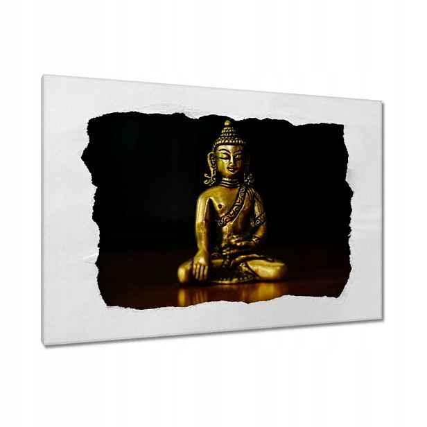 Obrazy 120x80 Zlatý Buddha Zlato