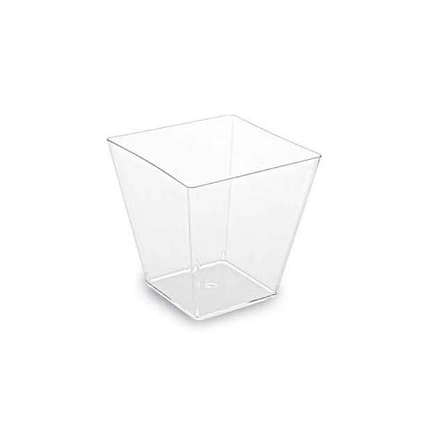 pohárek 60ml-50ks-FINGERF. 5x5x4,5cm, plast