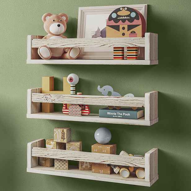 Regál Nature Supplies 41 cm x 10 cm x 12 cm bílý
