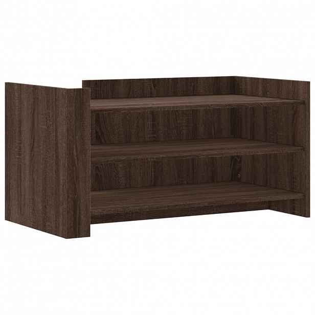 vidaXL Konferenční stolek hnědý dub 100 x 50 x 50 cm kompozitní dřevo