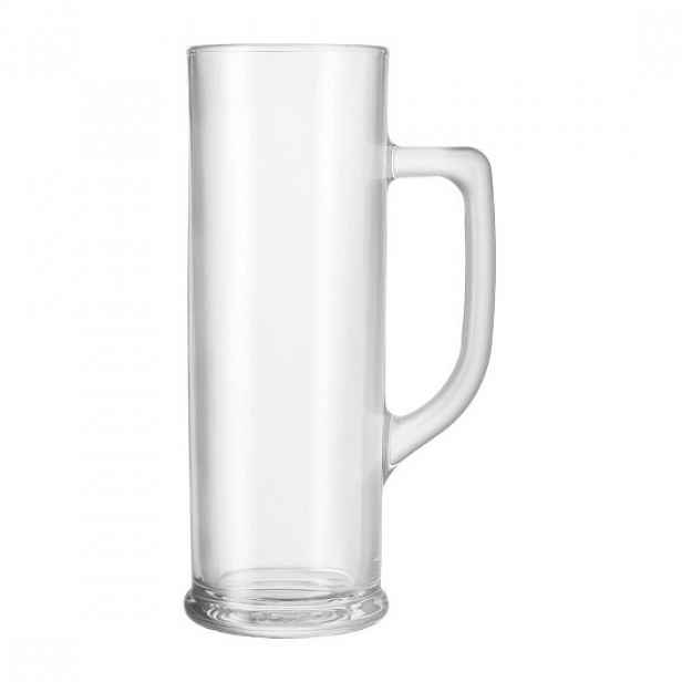 Pivní půllitr, 600 ml, sklo, "Danubio" - Borgonovo