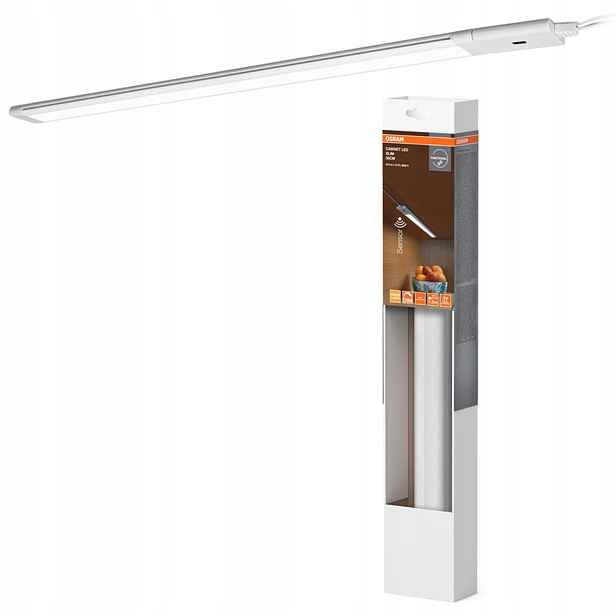 Podskříňkové Led svítidlo Nábytková lišta 10W 470lm 3000K Bílá Cabinet Osram