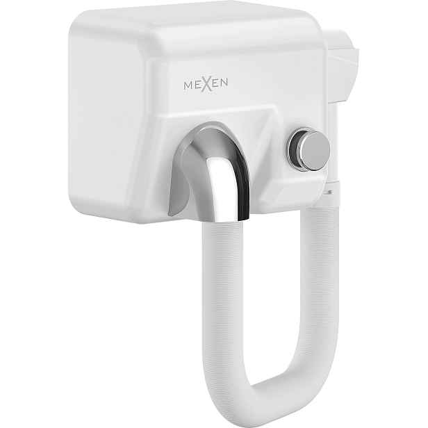 Mexen Aquis-P vysoušeč vlasů do bazénu s hadicí, 1000 W, bílý